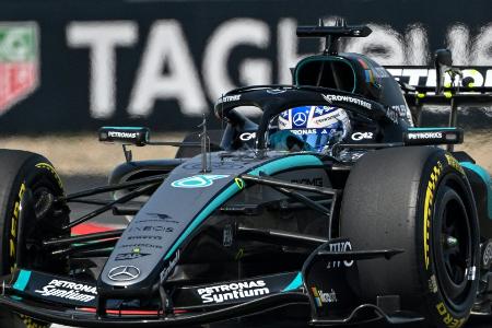 Russell an der Spitze: Mercedes dominant in China