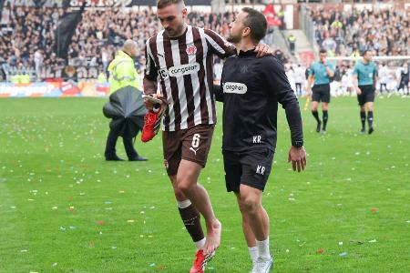 Sands fehlt St. Pauli bis Saisonende