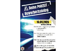 Plakat Bewerbertraining