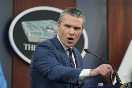 US-Verteidigungsminister Pete Hegseth äußert sich zum Krieg mit dem Iran. (Archivbild)