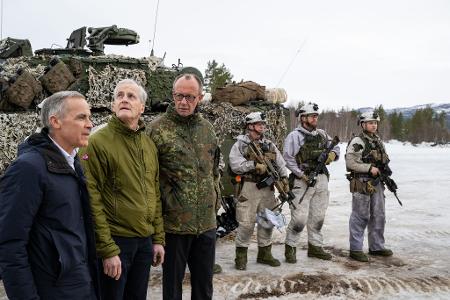 Diese drei Regierungschefs sind einer Meinung, was die Sanktionen gegen Russland angeht.