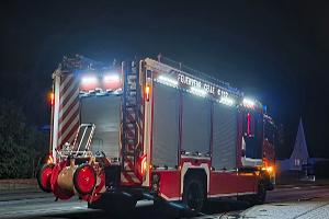 Fahrzeug im Bereich der Einsatzstelle (Foto: Feuerwehr Celle)
