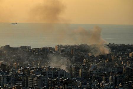 Die Piloten im Libanon starteten teils während laufender Angriffe in Sichtweite.