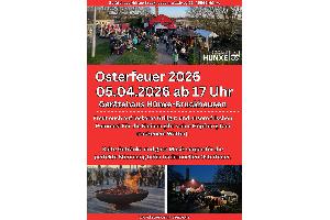 Plakat Osterfeuer Bruckhausen