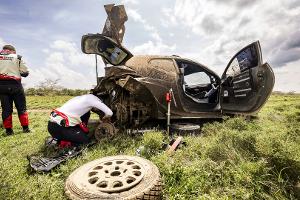 Rallye Kenia: Solberg, Evans und Ogier geben auf