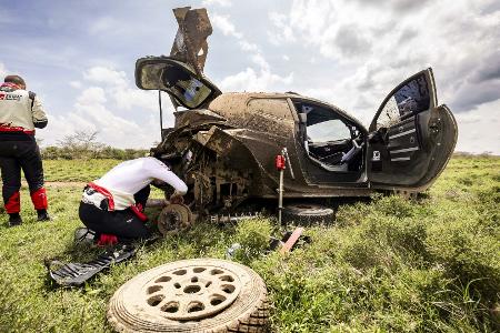 Rallye Kenia: Solberg, Evans und Ogier geben auf