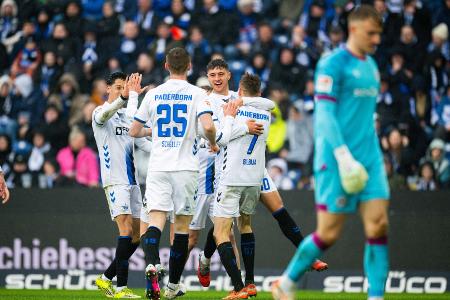 Paderborn verpasst Sprung auf Aufstiegsplatz