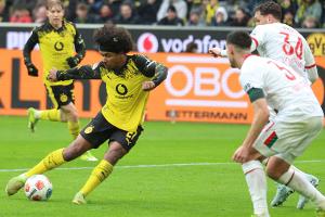 Adeyemi und Reggiani jubeln: BVB hält Verfolger auf Abstand