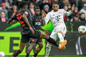 In Unterzahl: Bayern erkämpft Punkt in Leverkusen