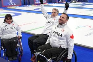 Kanada holt Gold im Rollstuhlcurling