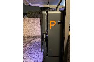 Der Parkautomat wurde aufgebrochen.