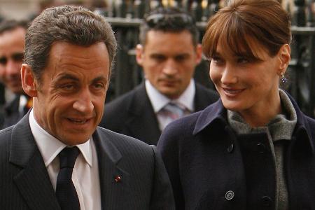Carla Bruni und Nicolas Sarkozy