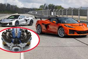 Chevrolet Corvette neuer V8 Collage