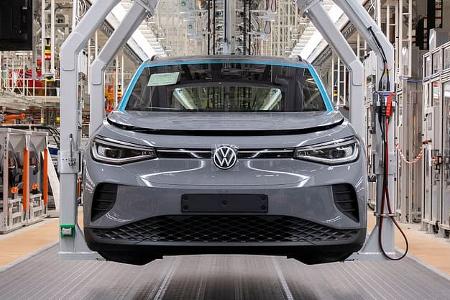 05/2022, VW Volkswagen ID.4 Werk Emden Produktion Fertigung