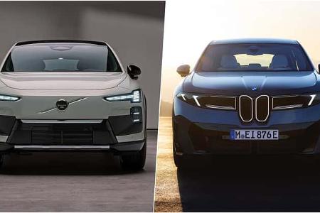 Volvo EX60 vs. BMW iX3