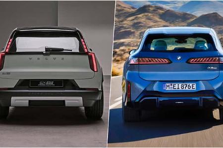 Volvo EX60 vs. BMW iX3
