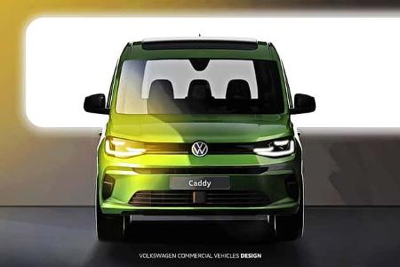 03/2026 VW Caddy Facelift Teaser