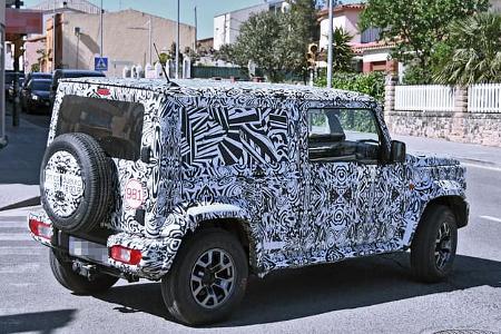 Erlkönig Suzuki Jimny LWB