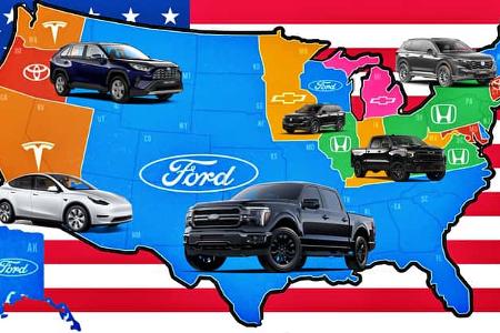 US-Karte Modelle nach Bundesstaaten