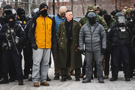 Bovino wurde vorgeworfen, mit seinem Auftreten bediene er Nazi-Ästhetik. (Archivbild)