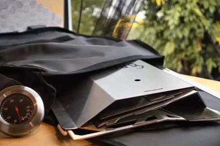 Horst multifunktionaler Campingofen und Grill von Grove Camping. Erster Platz beim Wettbewerb 