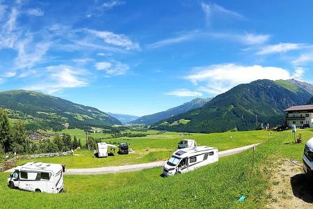 Ausblick, Salzburg, Österreich, Campingplatz, Berge