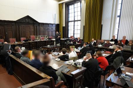 In Hamburg läuft seit März ein Prozess gegen die Gruppe. (Archivbild)