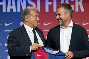 "Mein letzter Klub": Flick vor Verlängerung in Barcelona