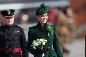 Strahlender Auftritt in Grün: Prinzessin Kate feiert St. Patrick's Day