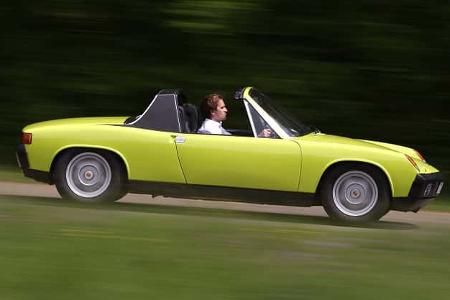VW-Porsche 914, Seitenansicht