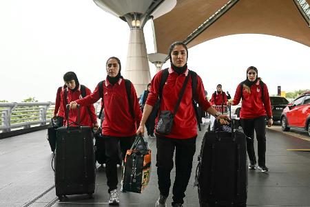 Iranische Fußball-Frauen erreichen Türkei