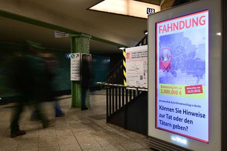 Beim Bundeskriminalamt (BKA) gingen nach dem Fahndungsaufruf mit der ausgelobten Belohnung zahlreiche Hinweise eingegangen. (Archivfoto) 