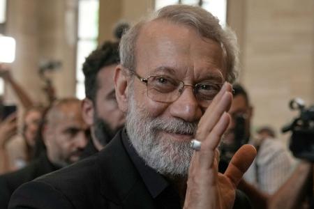 Der von Israel getötete Generalsekretär des iranischen Sicherheitsrates, Ali Laridschani, im Libanon. (Archivbild)