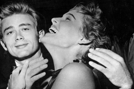 James Dean und Ursula Andress