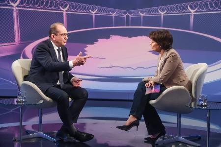 Alexander Dobrindt bei Sandra Maischberger