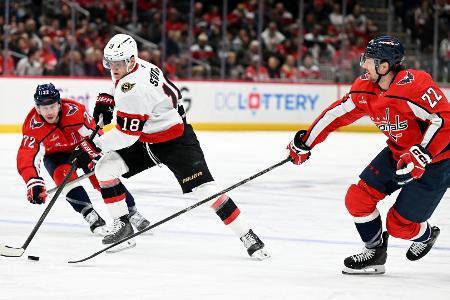 NHL: Stützle trifft wieder - und verliert