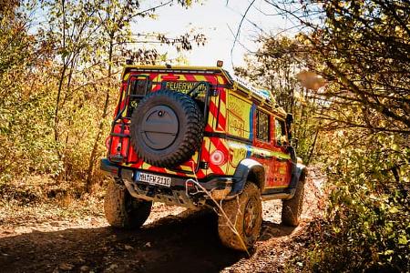 11/2025 Ineos Grenadier LeTech Portalachsen Feuerwe