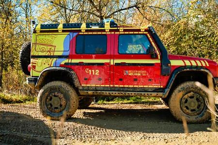 11/2025 Ineos Grenadier LeTech Portalachsen Feuerwe