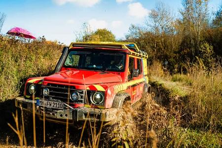 11/2025 Ineos Grenadier LeTech Portalachsen Feuerwe