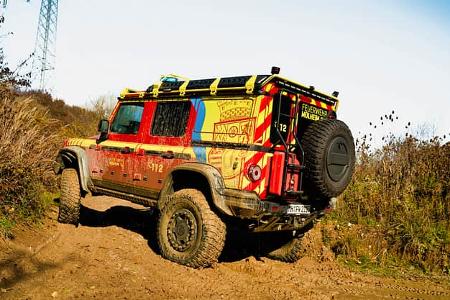 11/2025 Ineos Grenadier LeTech Portalachsen Feuerwe