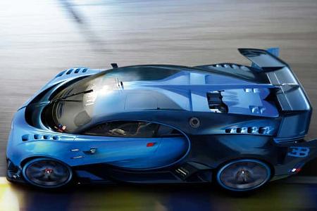 Bugatti Vision GT, 09/15, Le Mans Racing Scenes