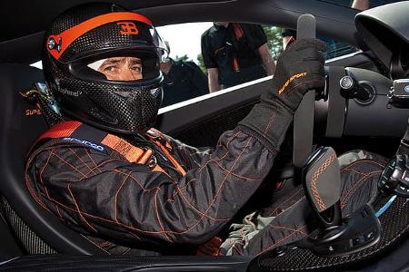 Pierre-Henri Raphanel im Bugatti Veyron 16.4 Super Sport