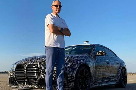 BMW M Versuchsträger Allrad