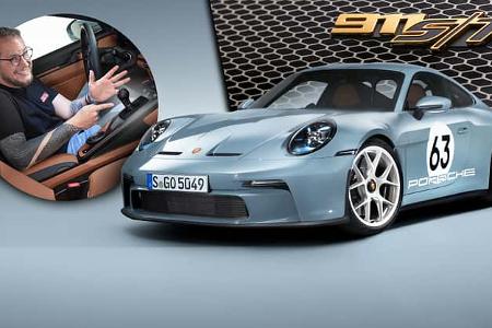 SPERRFRIST 02.08.23 00.01 Uhr Porsche 911 S/T Neuvorstellung