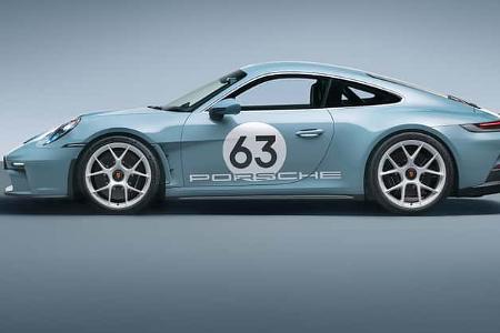 SPERRFRIST 02.08.23 00.01 Uhr Porsche 911 S/T Neuvorstellung