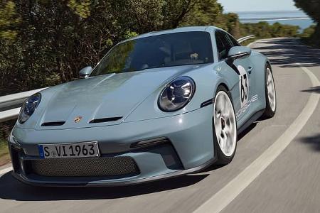 SPERRFRIST 02.08.23 00.01 Uhr Porsche 911 S/T Neuvorstellung