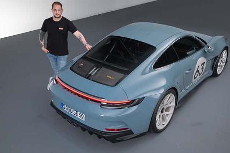 SPERRFRIST 02.08.23 00.01 Uhr Porsche 911 S/T Neuvorstellung