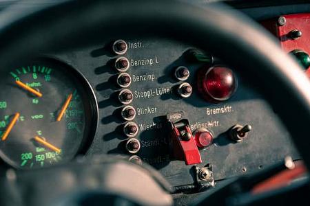 Ford Capri RS Gruppe 2, Interieur