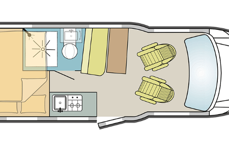 f Knaus Tourer Van 500 MQ Grundriss