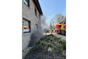 Kellerbrand in Werne-Horst.